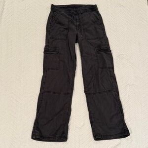 American Eagle Charcoal Cargo Pants